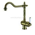 Bronzed Brass Deck Mounted Single Lever Kitchen Faucets